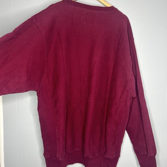 Vintage Rare Steve & Barry’s Red Central Pullover Sz: XXL - Picture 9 of 11